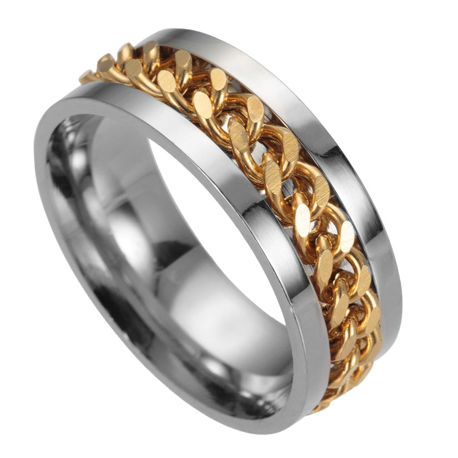 Stainless Steel Spinner Ring