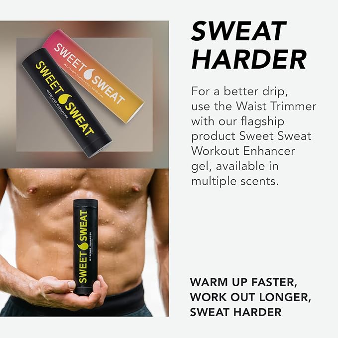 Sports Pro™ Sweat Belt - Premium Waist Trimmer for Intense Workouts