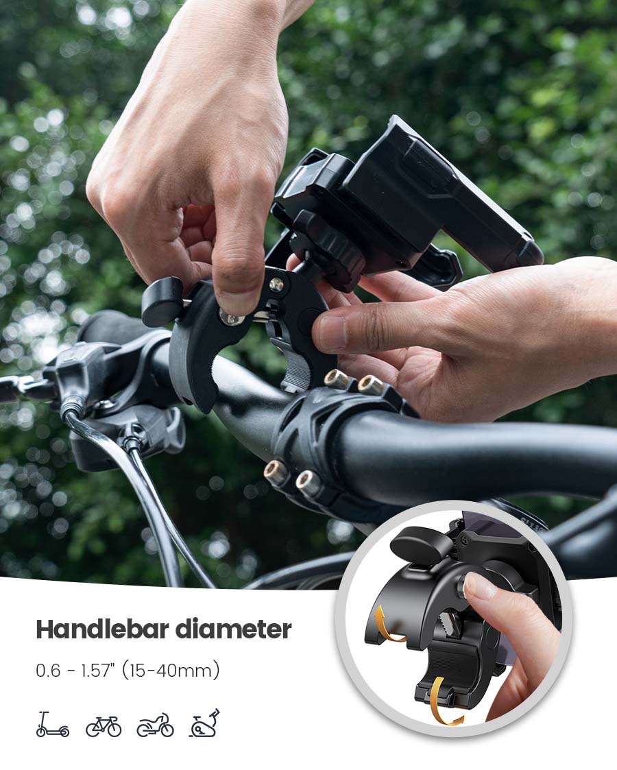 Bike Phone Mount with Camera