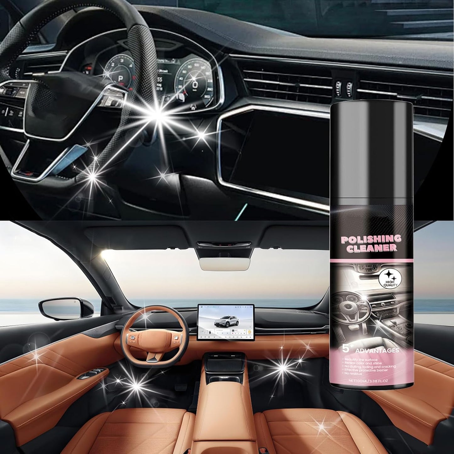 🔥LAST DAY 49% OFF - AutoGleam Car Interior Cleaner