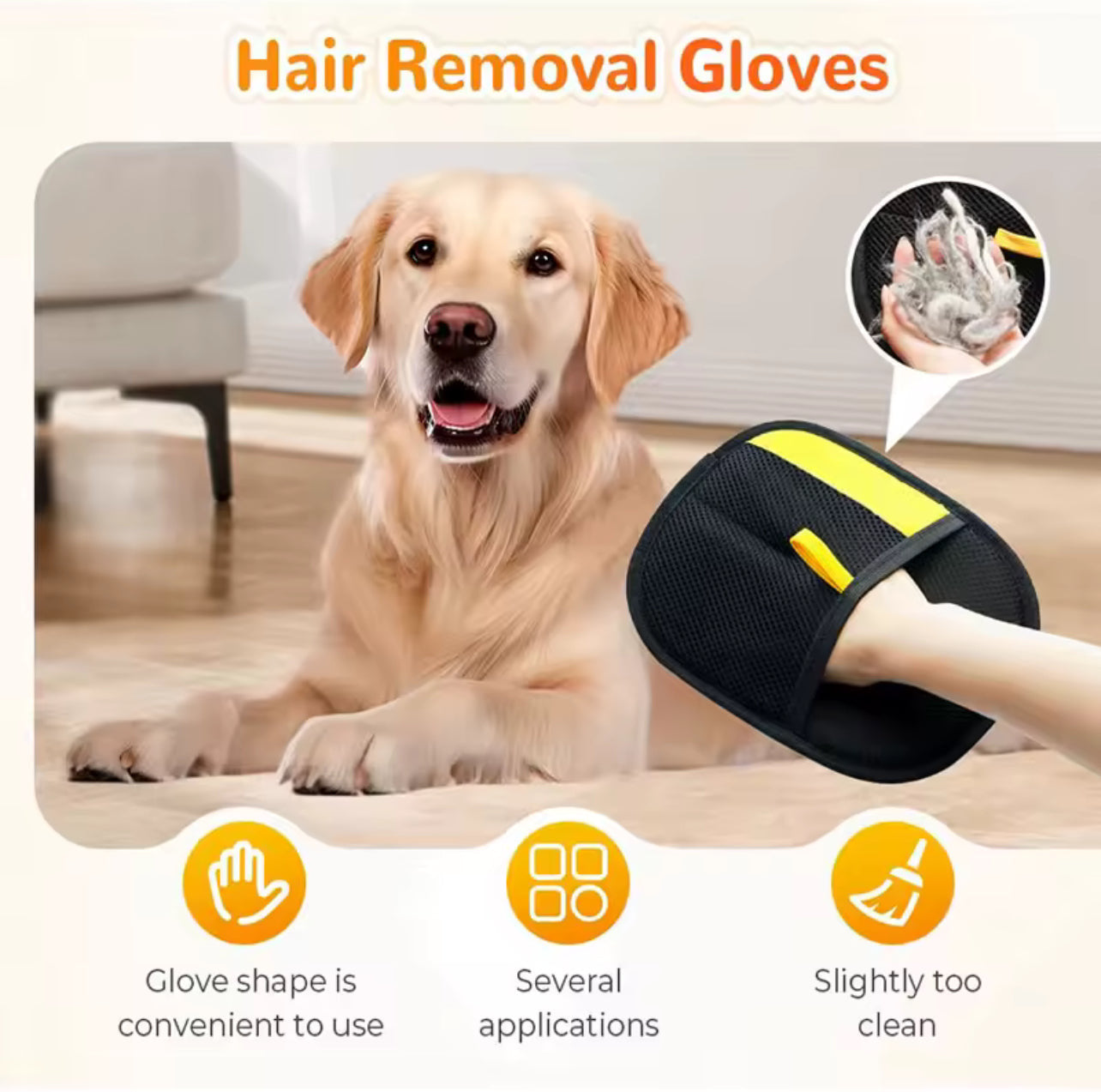 FurBlast™ Pet Hair Remover Glove