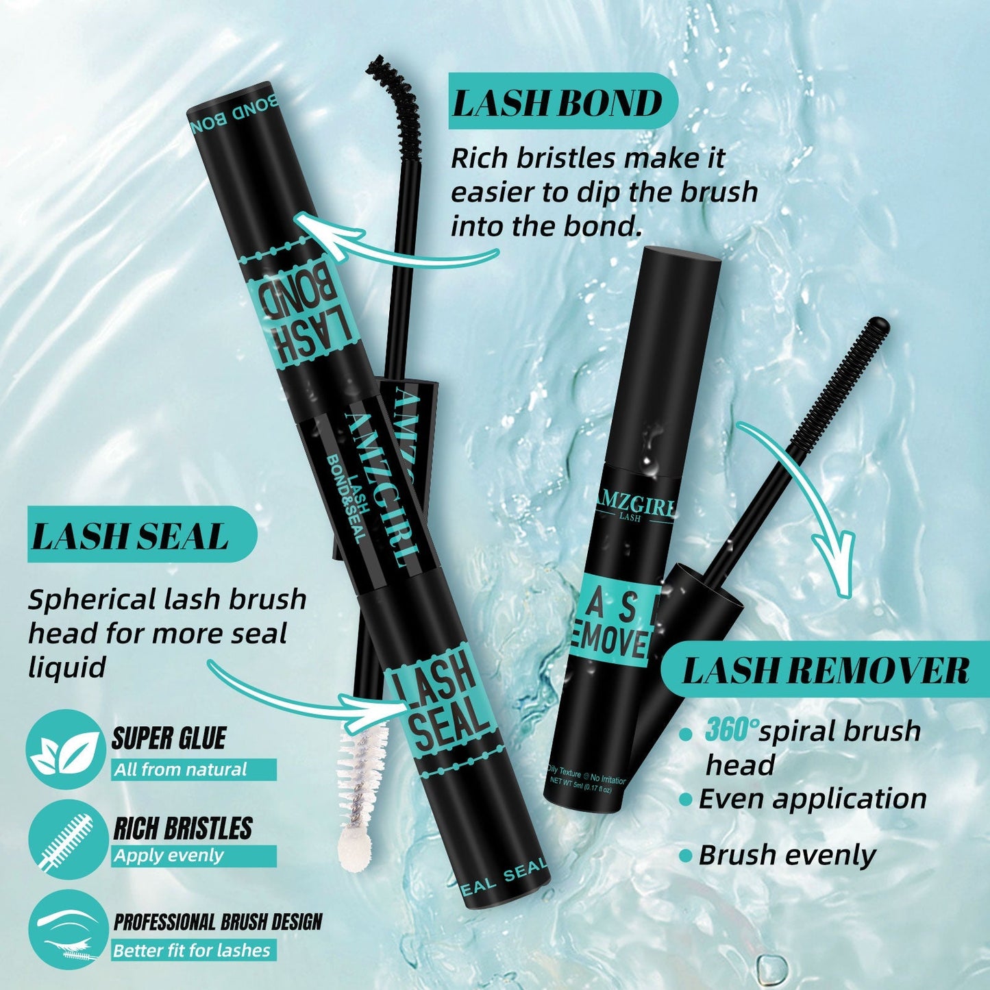 AMZGIRL Luxe Lash Kit 320