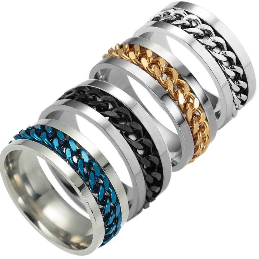 Stainless Steel Spinner Ring
