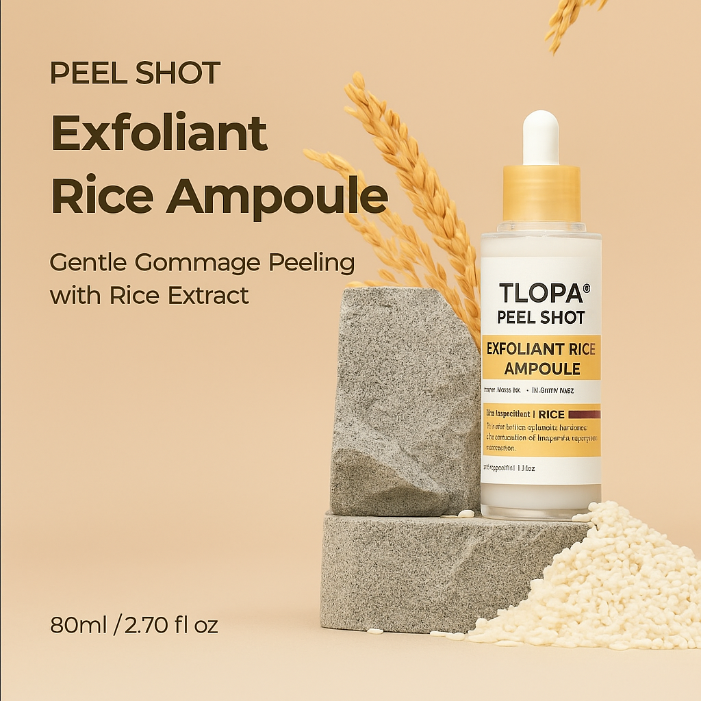 TLOPA® Glow Rice Ampoule Set - Skin Brightening Duo