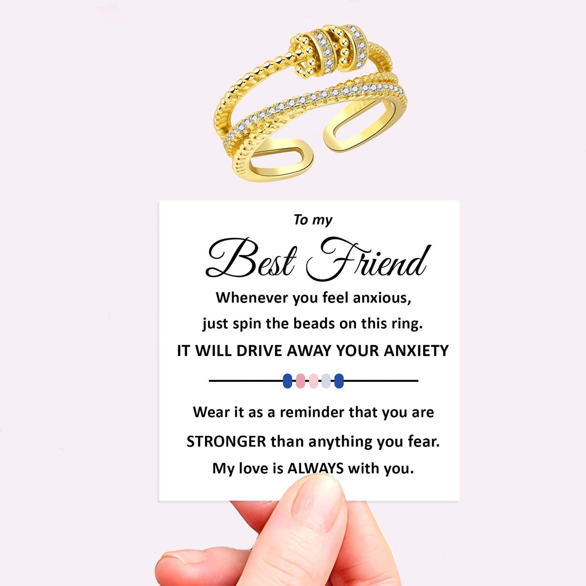 Altura™ Serenity Spinner Ring Set