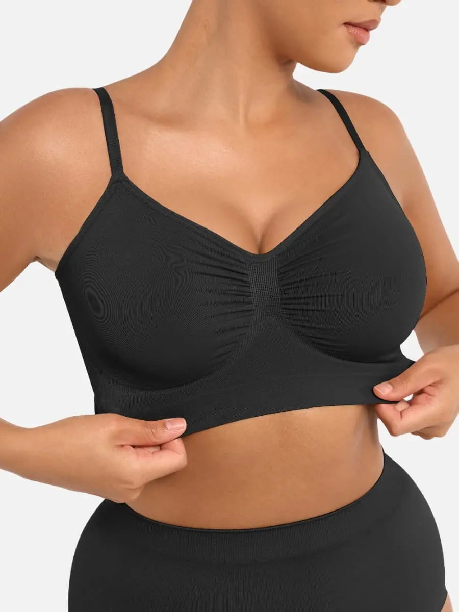 SnugFit Seamless Comfort Bra with Convertible Straps
