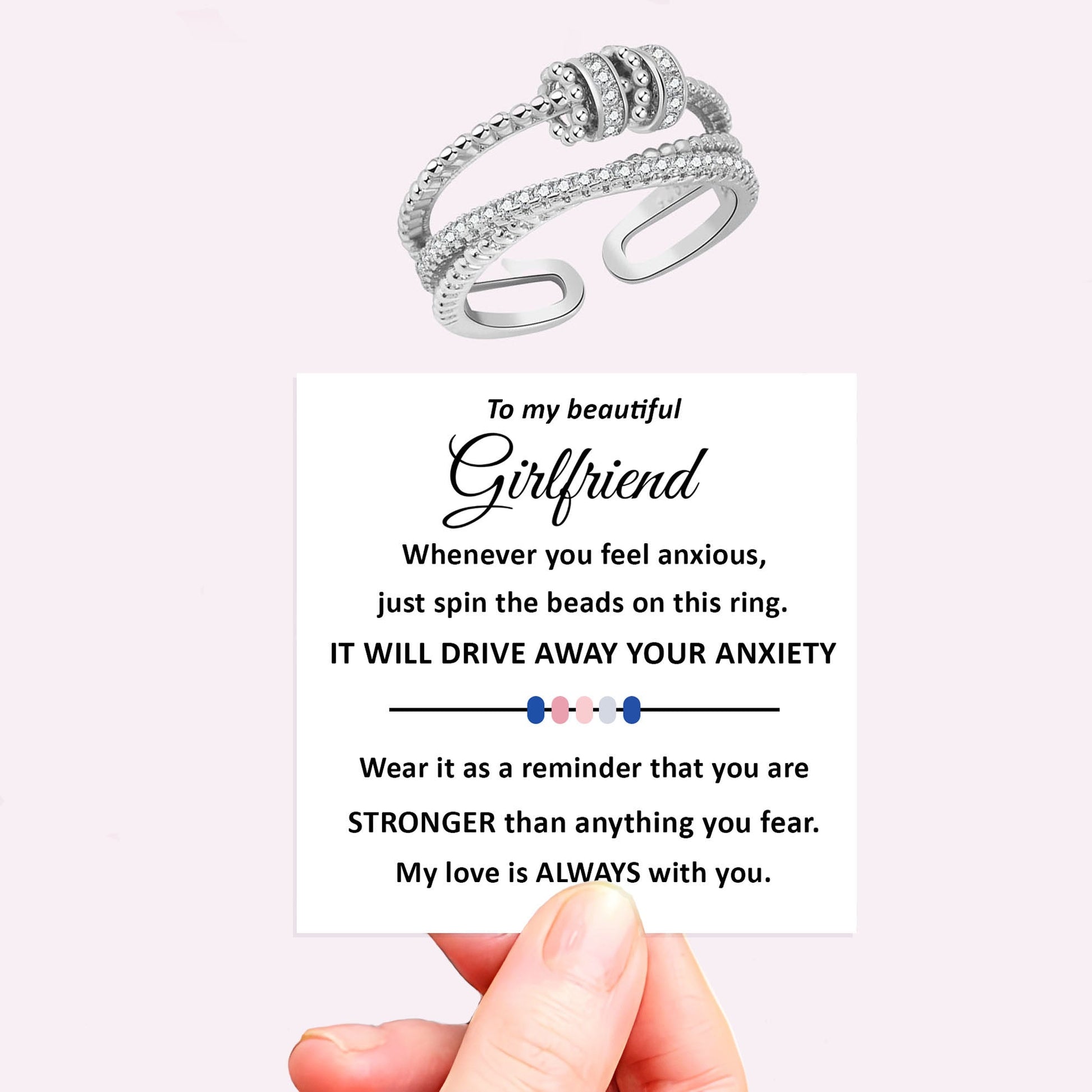 Altura™ Serenity Spinner Ring Set