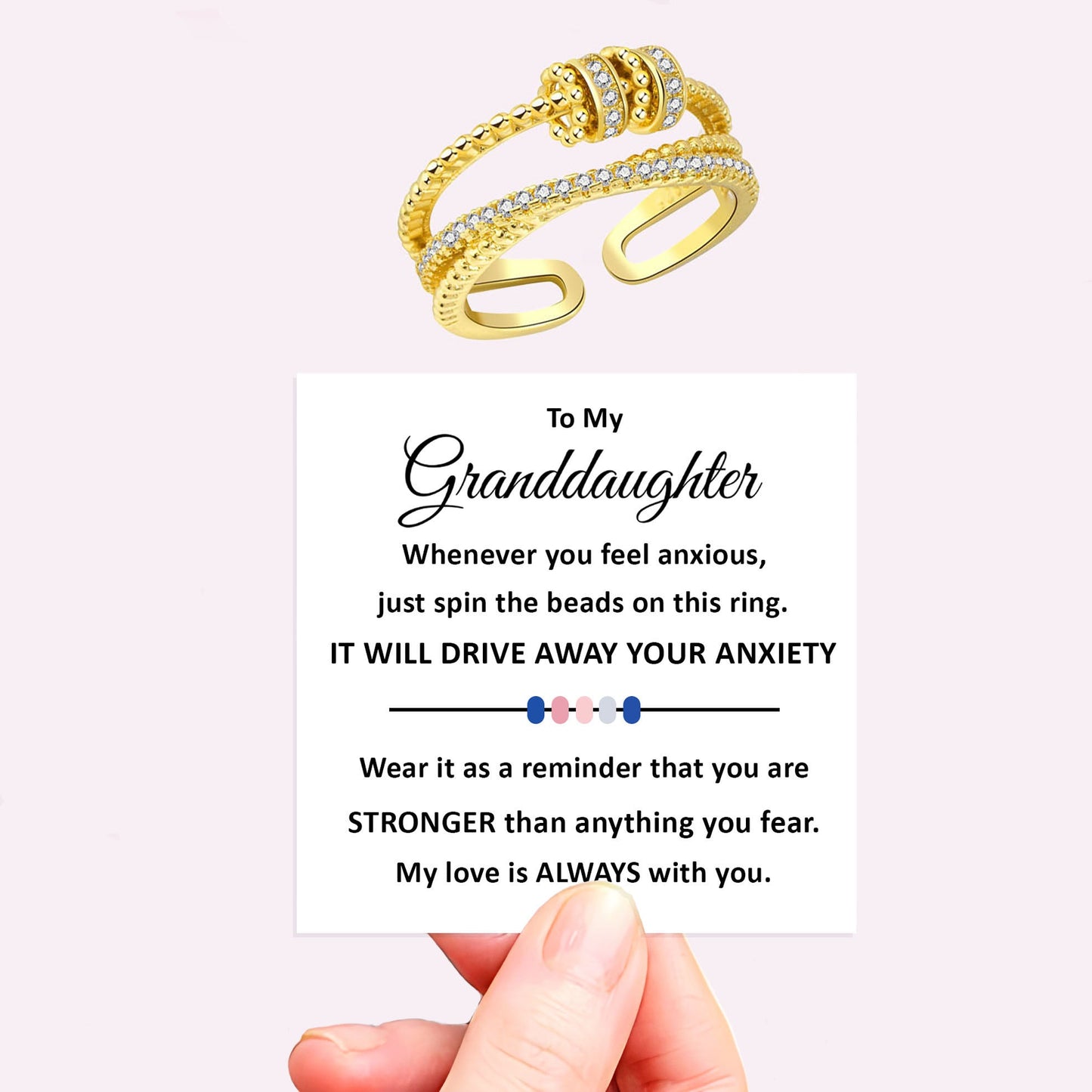 Altura™ Serenity Spinner Ring Set