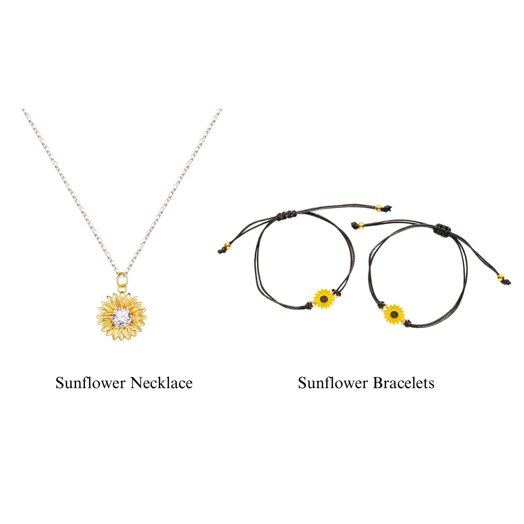 Elegant Sunflower Love Necklace - Limited Time Offer!