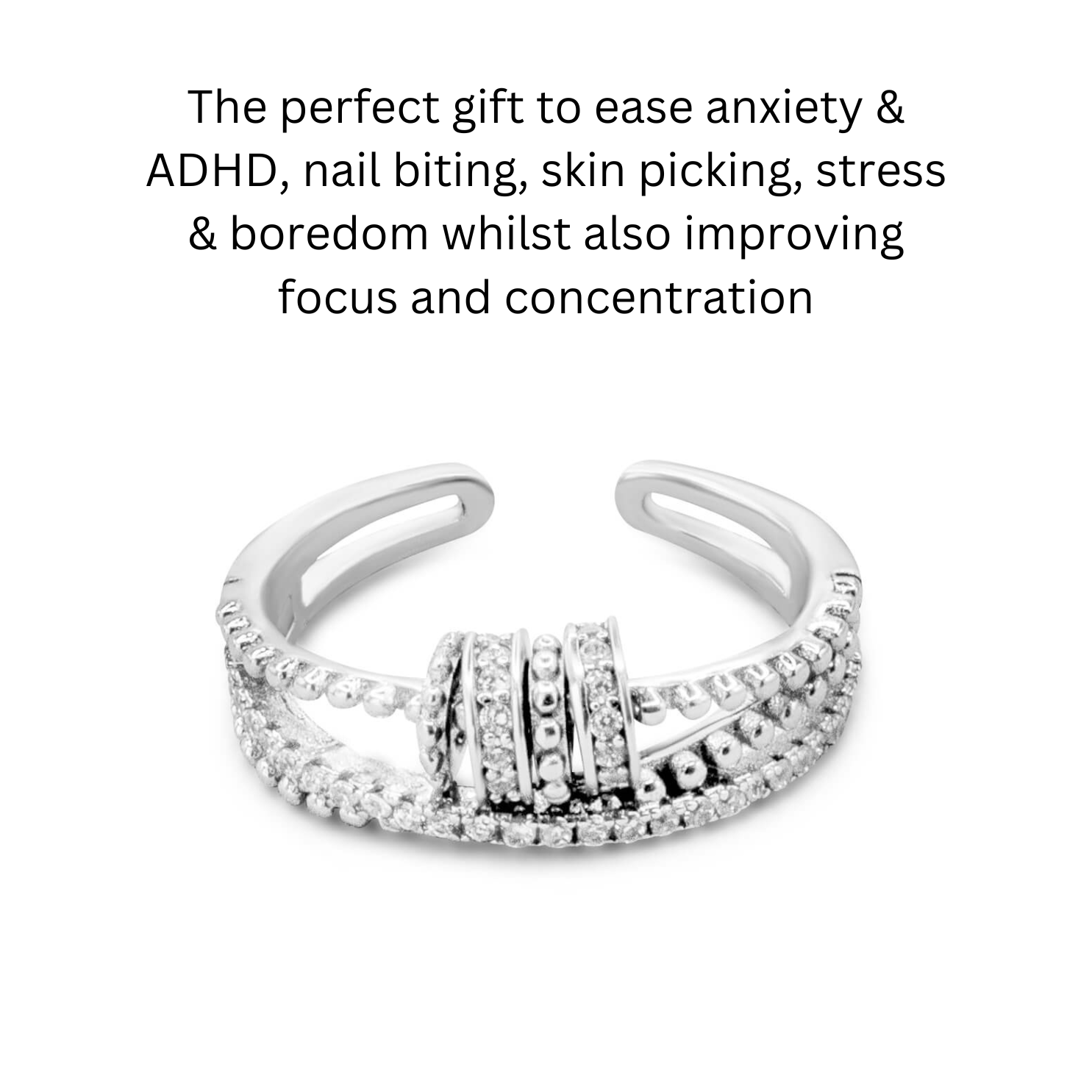 Altura™ Serenity Spinner Ring Set