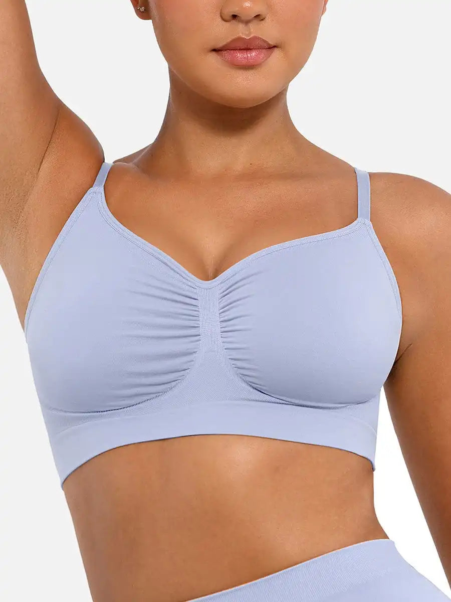 SnugFit Seamless Comfort Bra with Convertible Straps